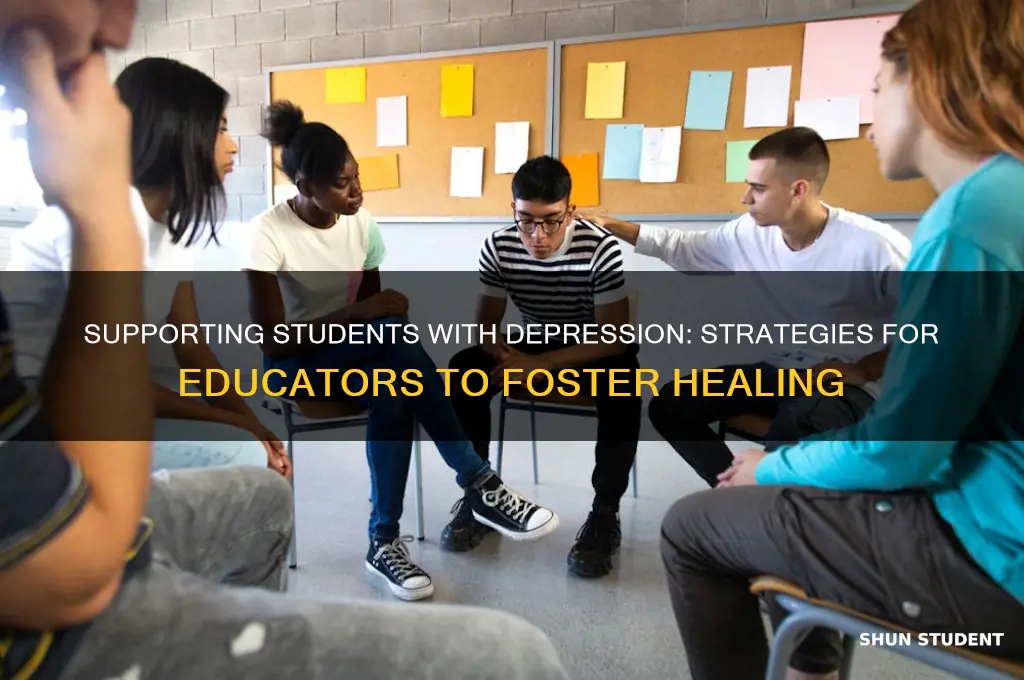 how should educators help students with depression
