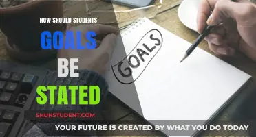 Crafting Clear and Achievable Goals: A Student's Guide