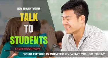 Effective Communication Strategies: How Teachers Should Talk to Students