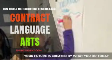 Fostering Respect: Teachers’ Role in Student Social Contracts for Language Arts