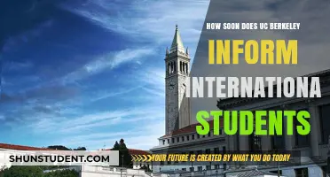 UC Berkeley: International Student Admissions Timeline