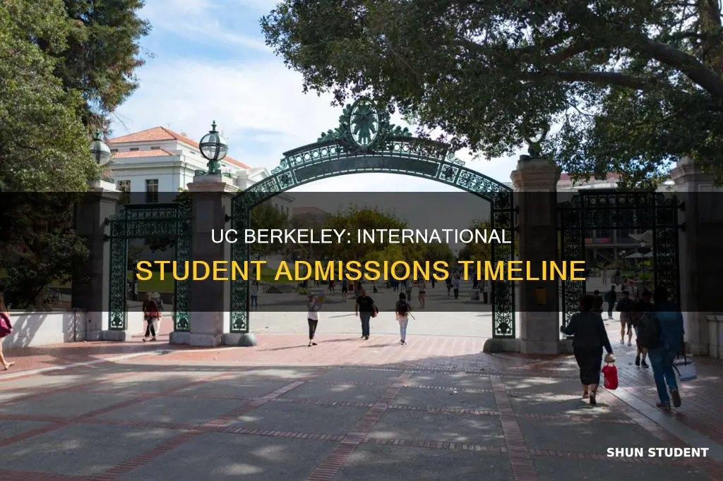 how soon does uc berkeley inform international students