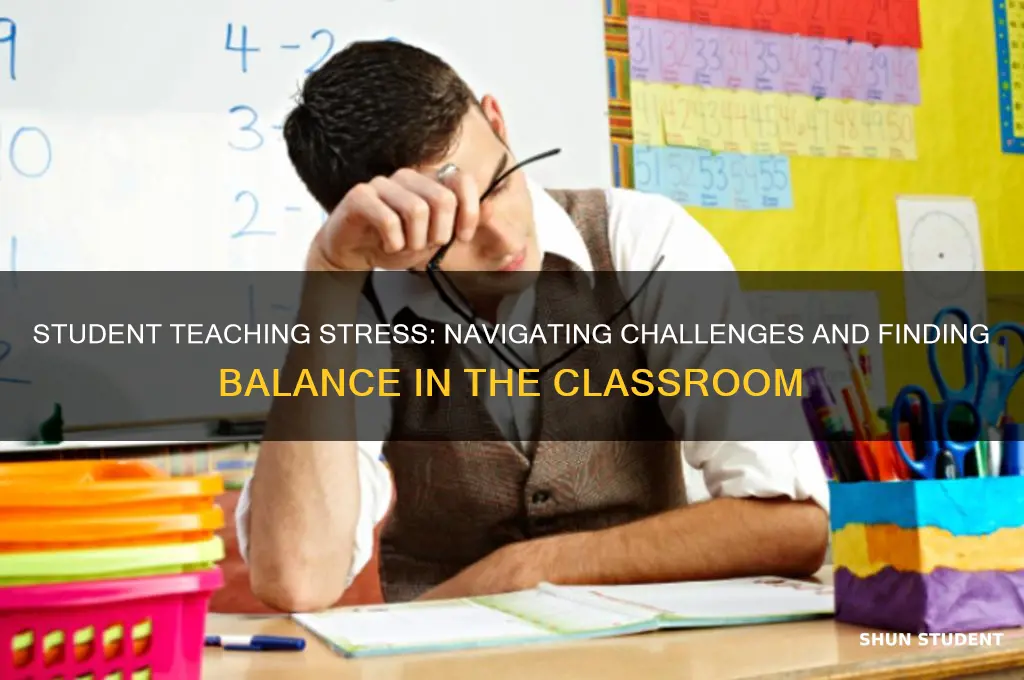 how stressful is student teaching
