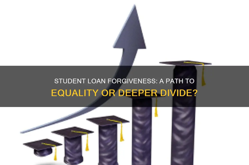 how student loan forgiveness could increase inequality