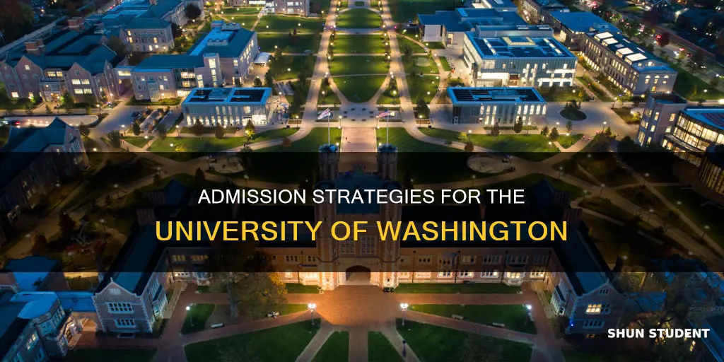 how students are admission in university of washington