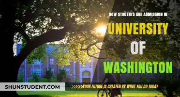 Admission Strategies for the University of Washington