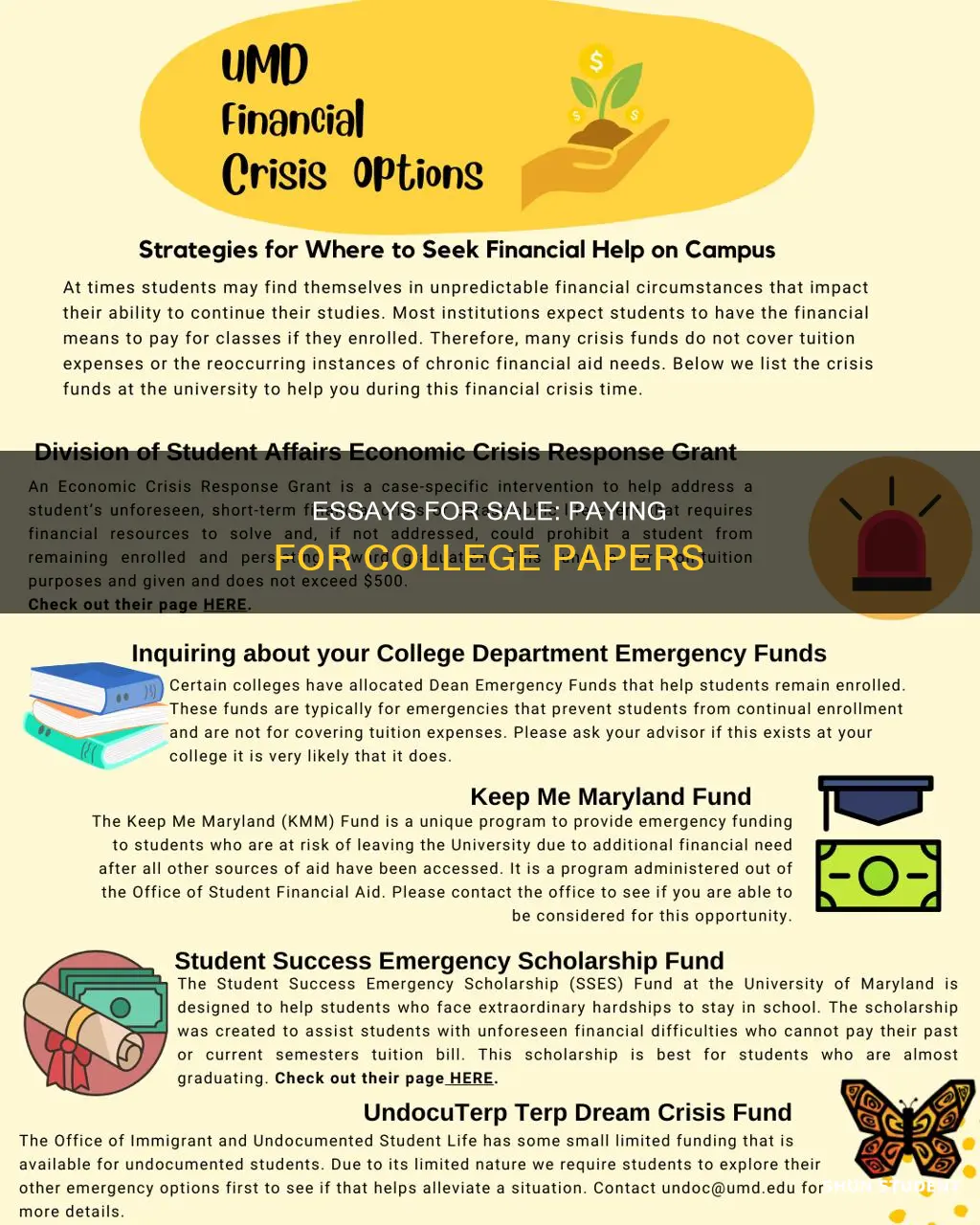 how students can pay for college essay