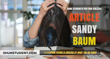 Students' College Payment Options: Insights from Sandy Baum