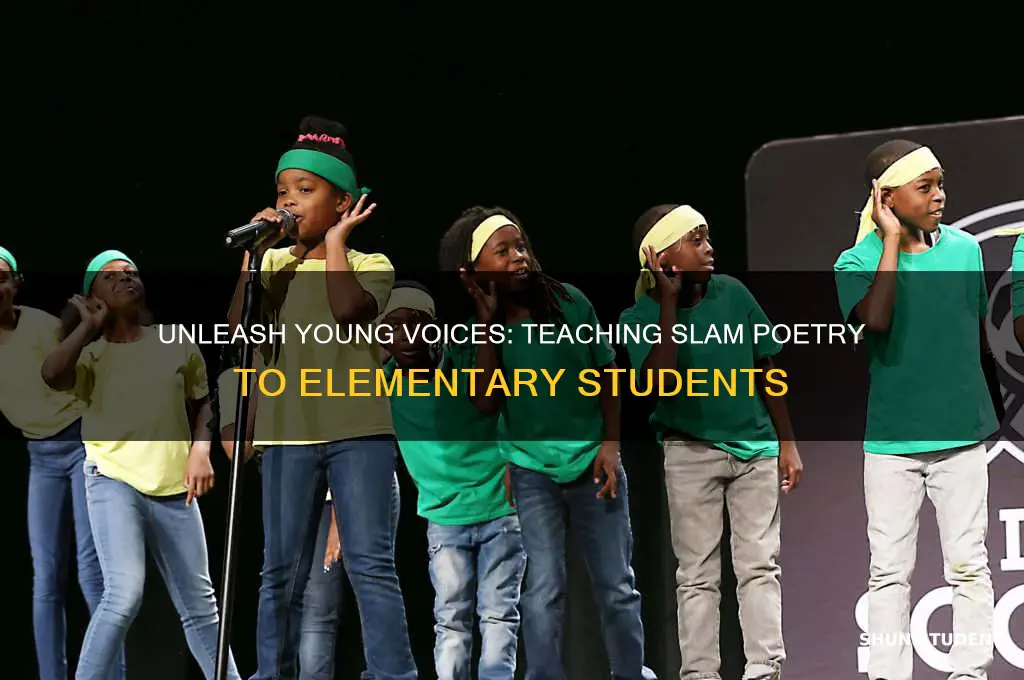 how teach slam poetry to elementary students