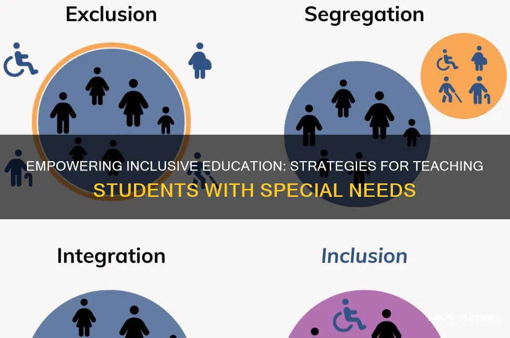 how teach with students with speacial needs