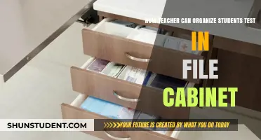 Efficient Test Organization: File Cabinet Strategies for Teachers
