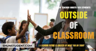Warm Welcomes: How Teachers Greet Students Beyond the Classroom Walls