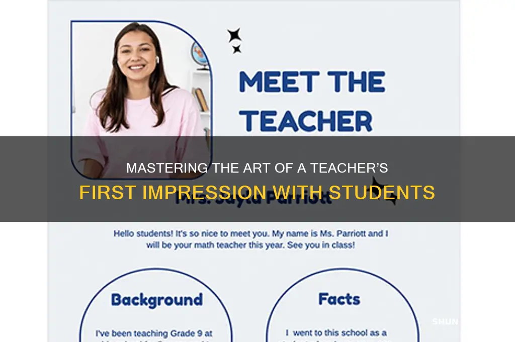 how teacher introduce himself to students
