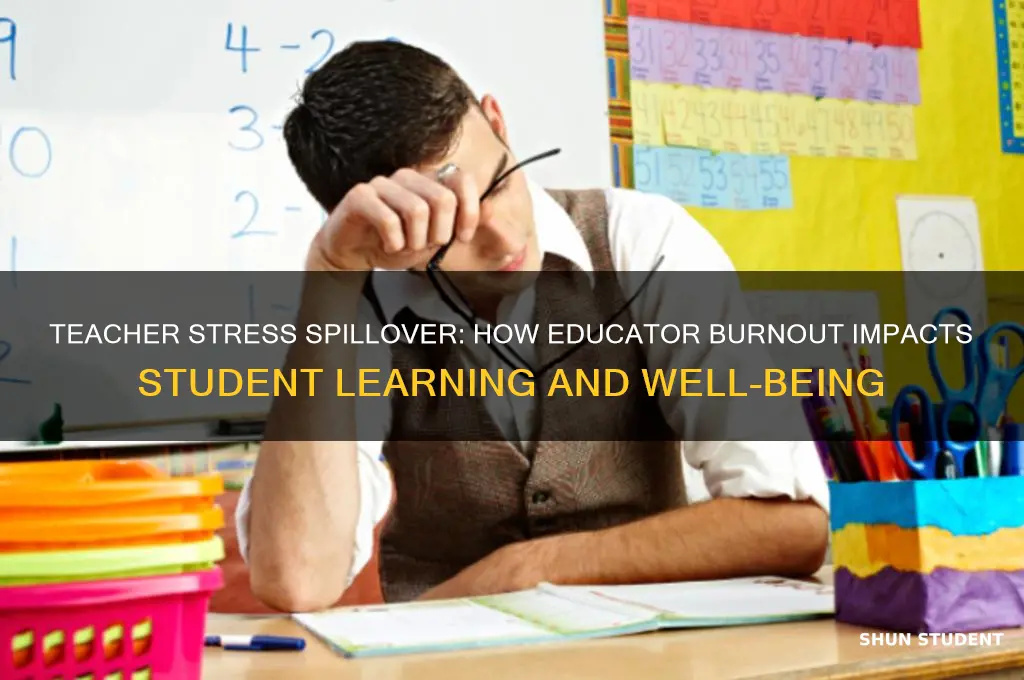 how teacher stress affects students