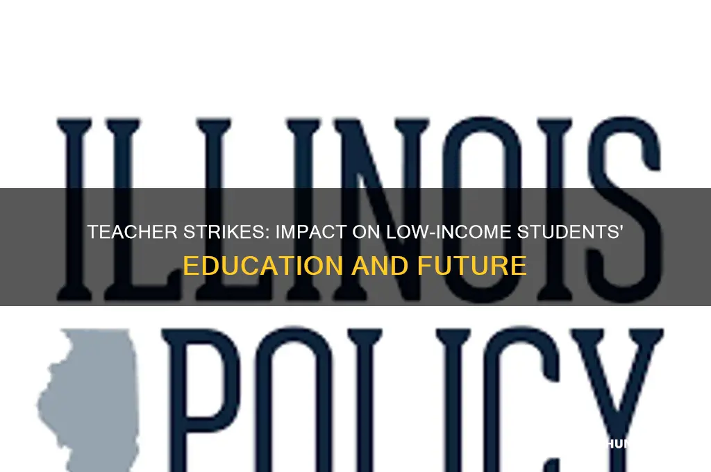 how teacher strikes affect students in low income areas