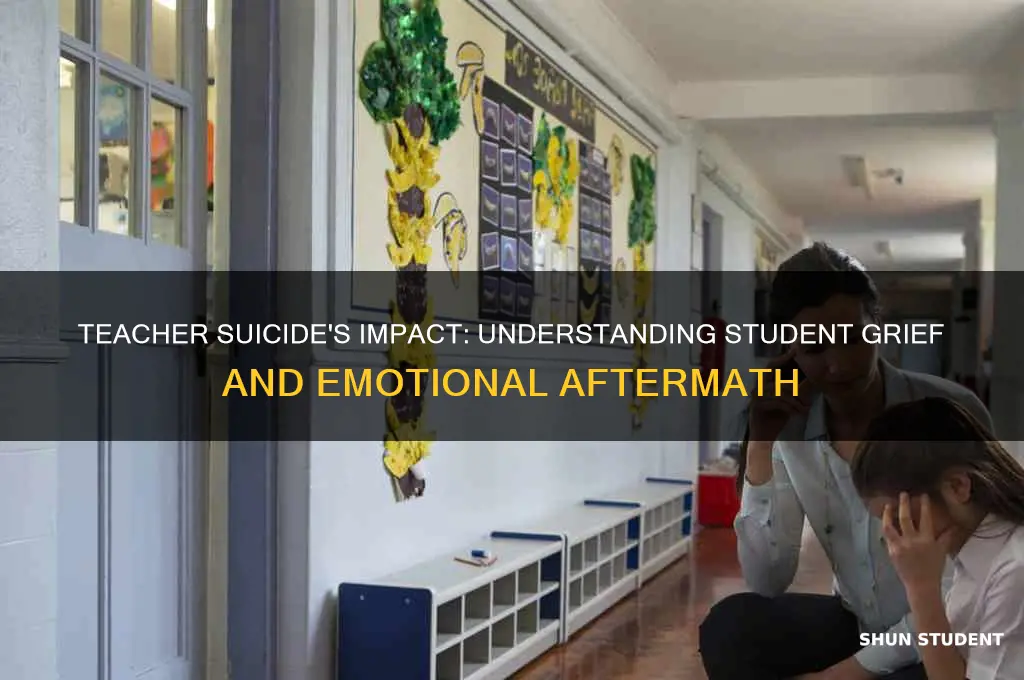 how teacher suicide effects students
