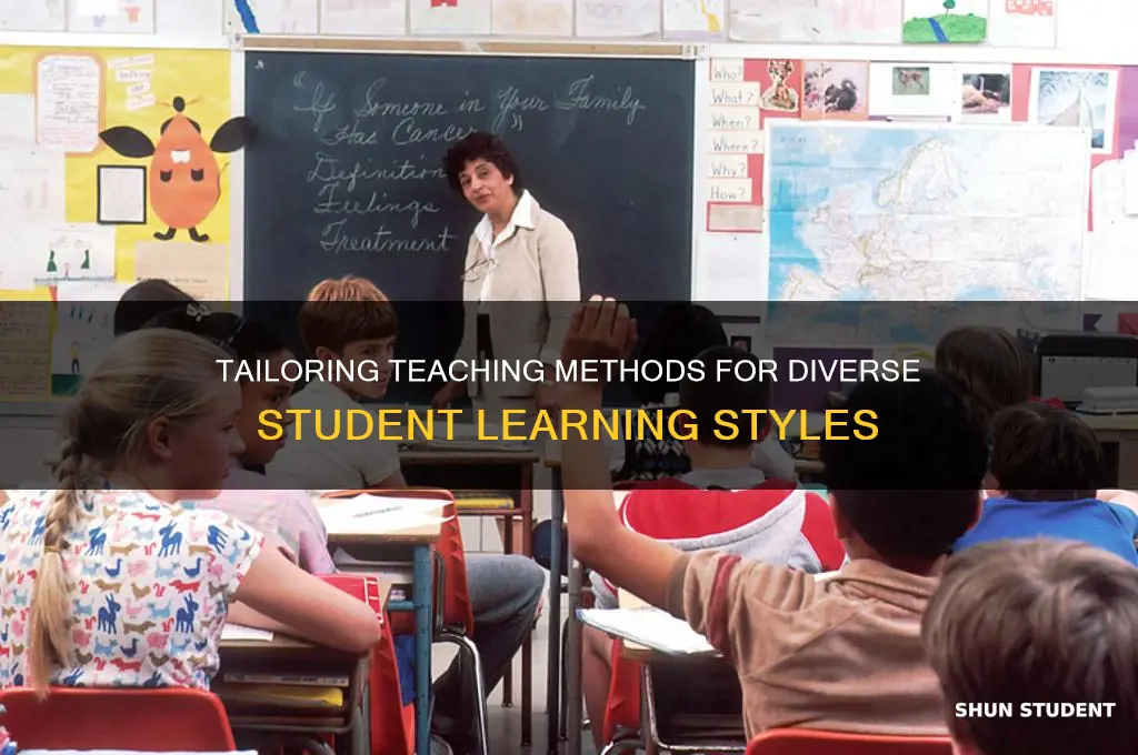 how teachers teach to students with different learning styles
