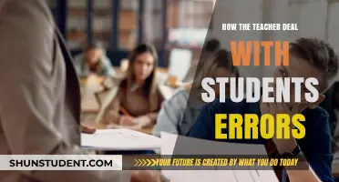 Effective Strategies for Teachers to Address and Correct Student Errors