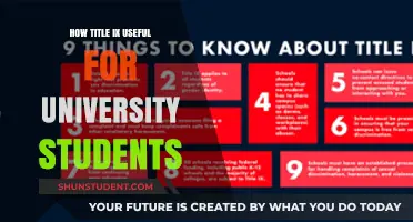 Title IX: University Students' Rights and Protections