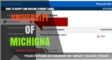 Student Loans: Accepting and Declining at University of Michigan