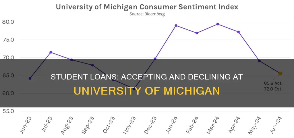 how to accept and decline student loans university of michigna