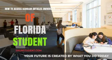 Unlocking Scholar Articles: A Guide for UF Students