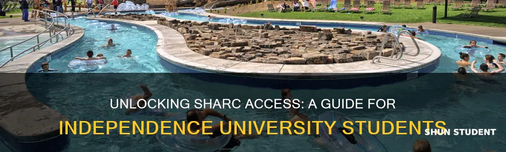 how to access sharc on independence university student portal