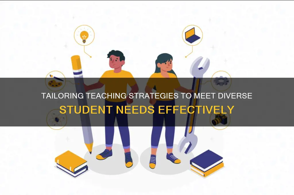 how to adapt to students need while teaching