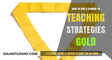 Step-by-Step Guide: Adding Students to Teaching Strategies GOLD