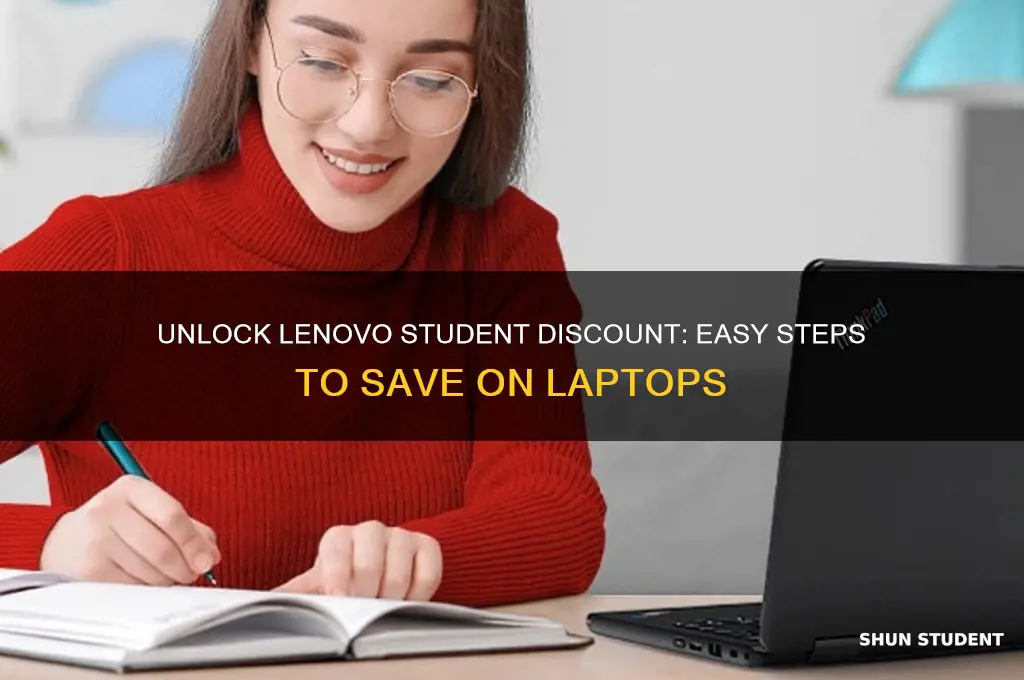 how to add student discount lenovo