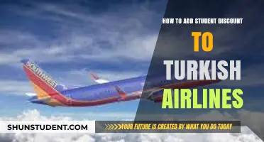 Unlock Student Savings: Adding Discounts to Turkish Airlines Bookings