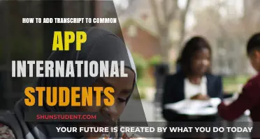 Transcripts: Common App Guide for International Students