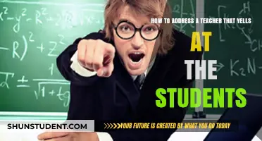 Handling a Yelling Teacher: Strategies for Students and Parents