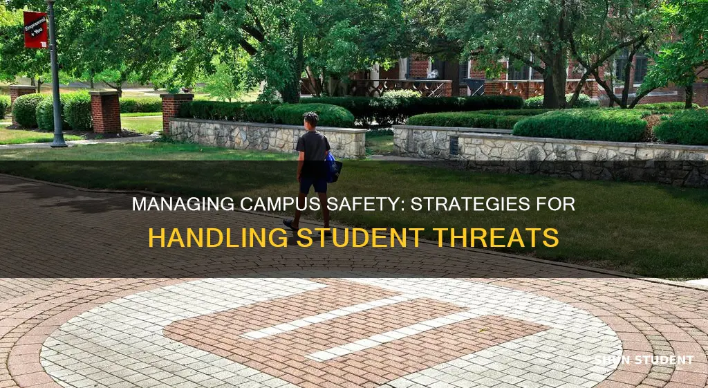 how to address a threat from a wittenberg university student