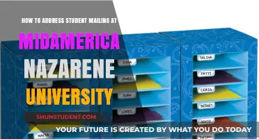 Mailing Tips for Students at MidAmerica Nazarene University
