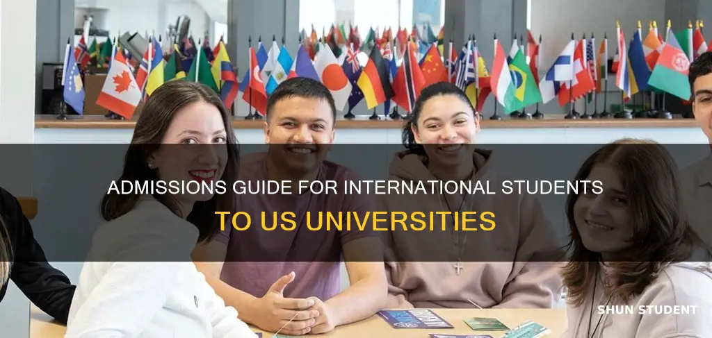 how to admite to us univercity international students