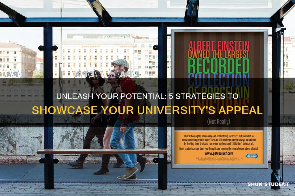 how to advertise a university to students