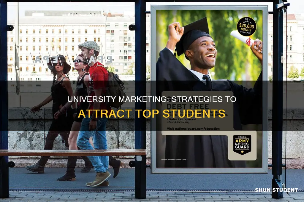 how to advertise a university to students