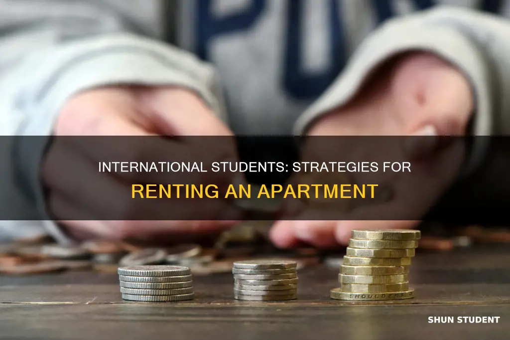 how to afford apartment as an international student
