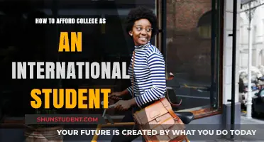International Student? Tips to Afford College Education