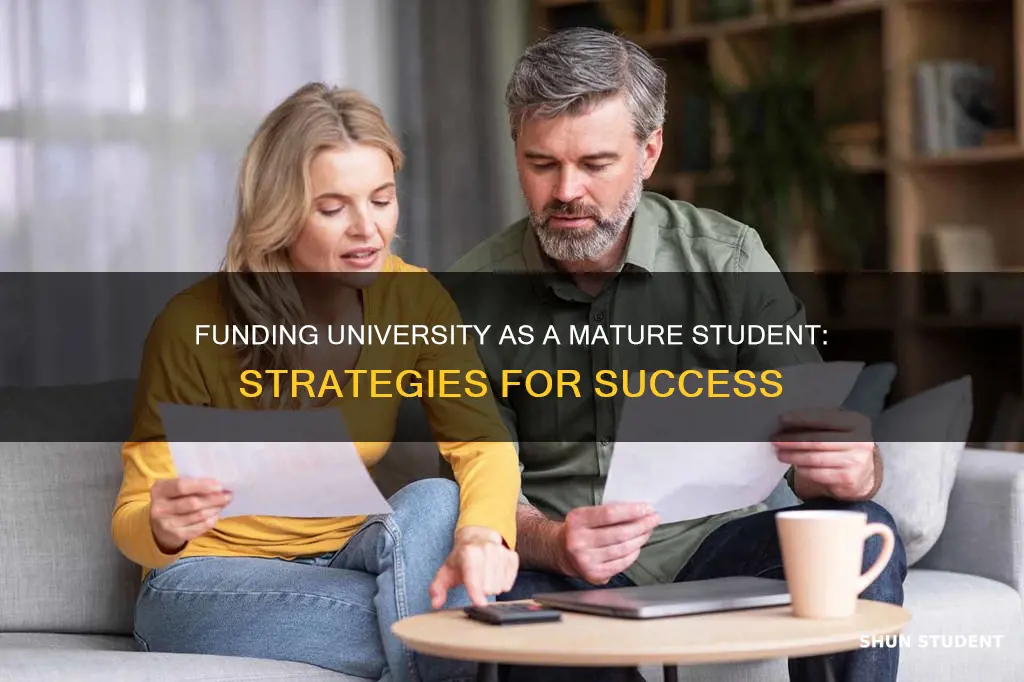 how to afford university as a mature student