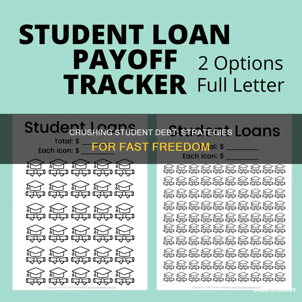 how to aggressively pay off student loans after college