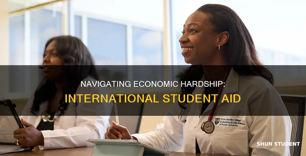 how to application for economic hardship as an international students