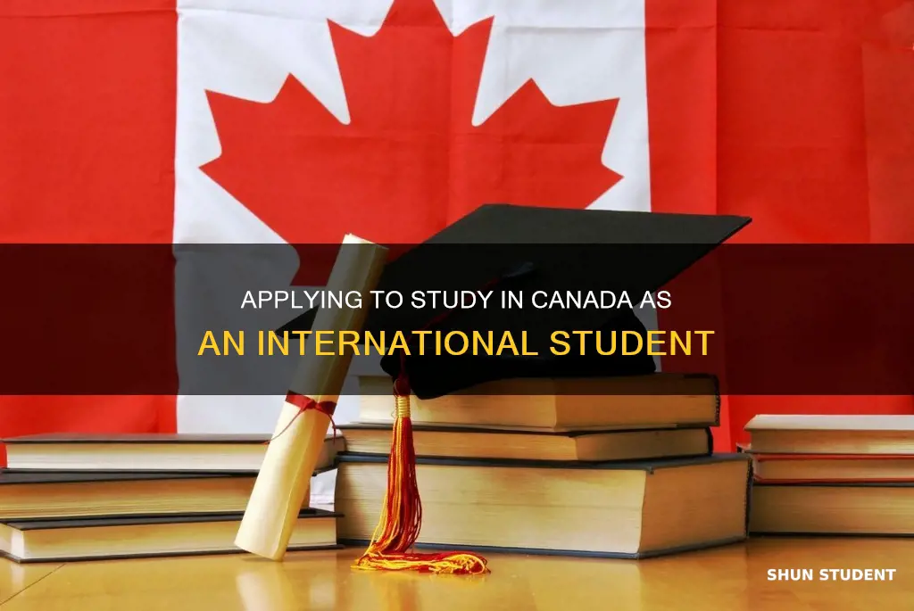 how to apply as an international student in canada
