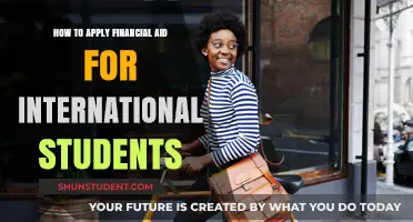International Students: Financial Aid Application Guide