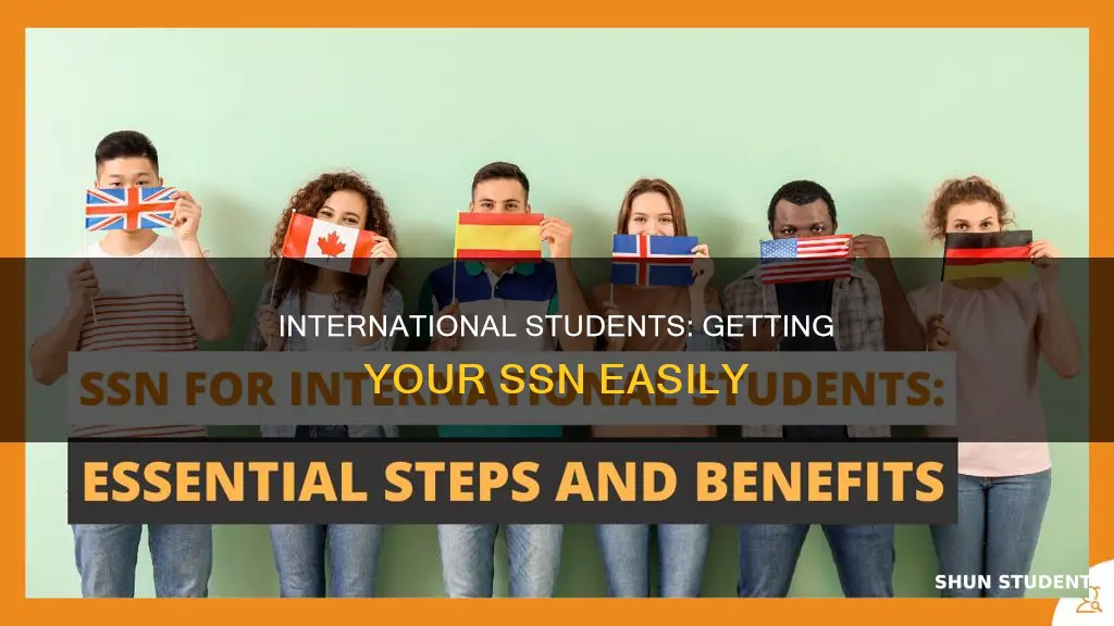 how to apply for a ssn as an international student