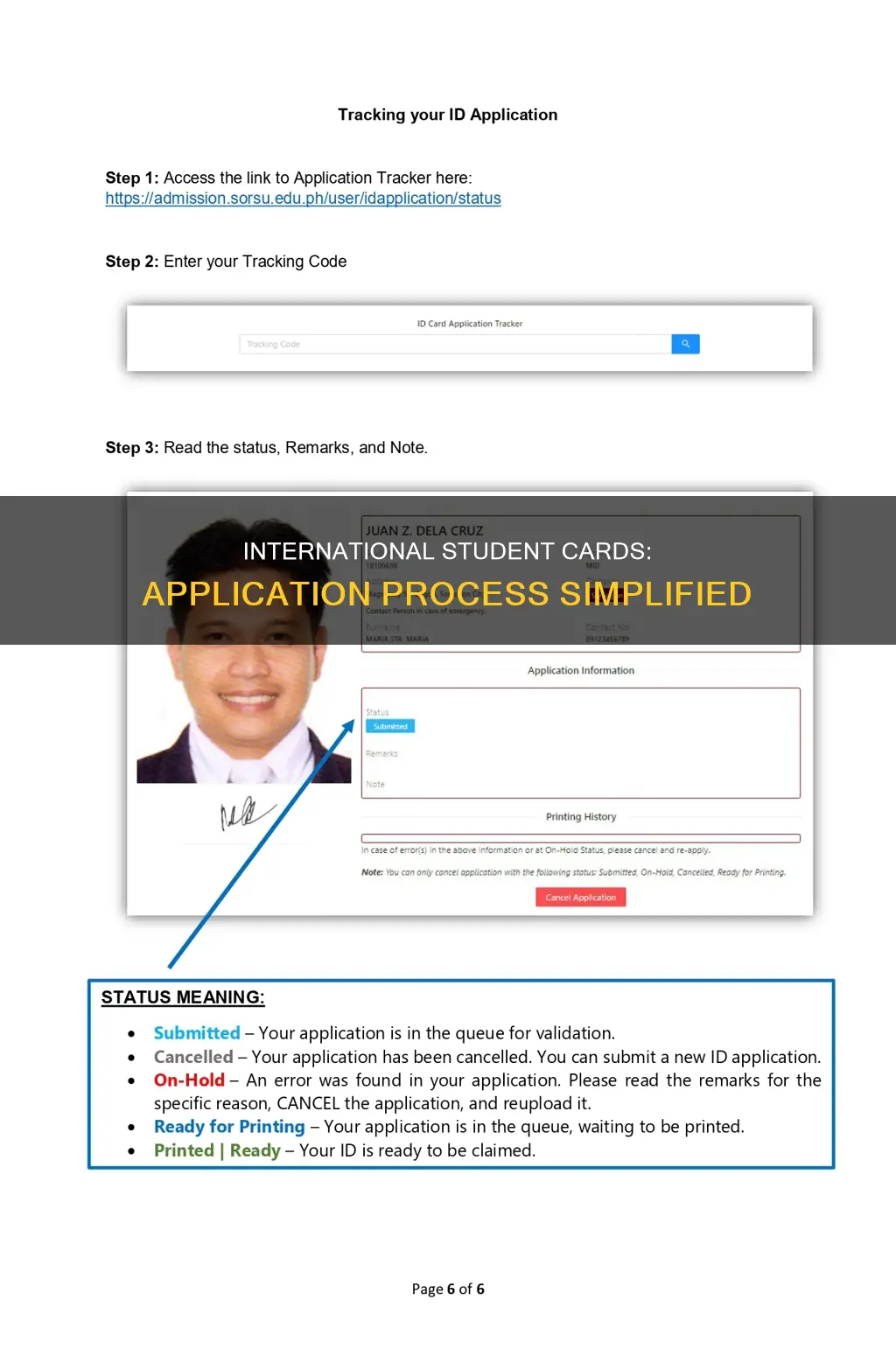 how to apply for an international student card