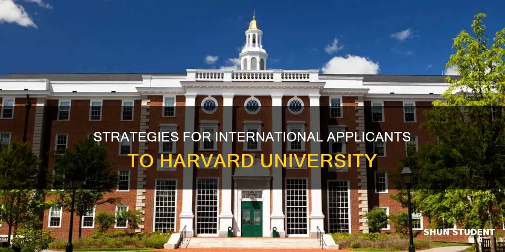 how to apply for harvard as an international student