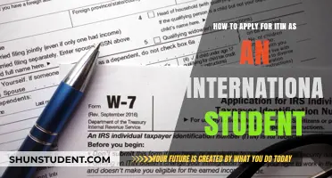 International Students: ITIN Application Guide