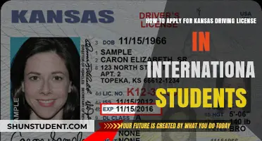 International Students: Getting a Kansas Driving License